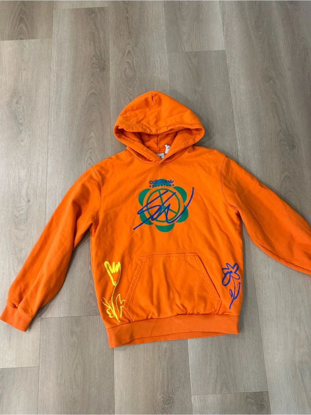 adidas vibrant orange